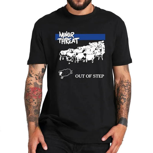 Minor Threat T Shirt Album Out of Step Tshirt