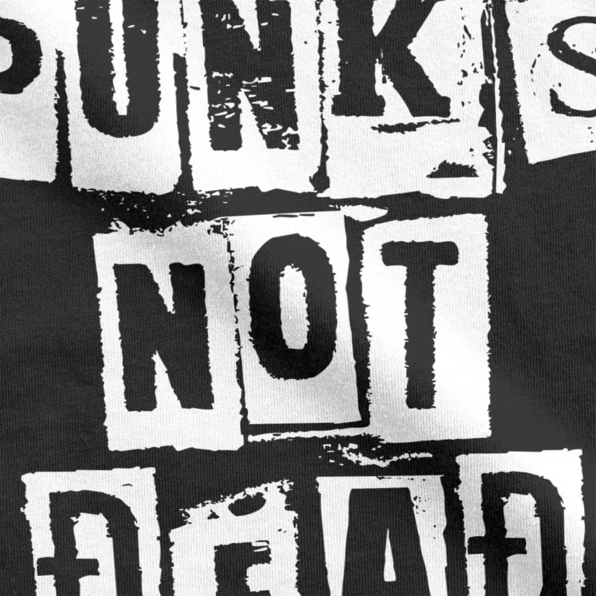 Vintage Retro Punks Not Dead Rock T-Shirts