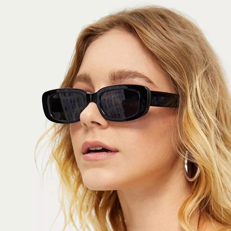 New Fashion Summer Vintage Small Square Frame Sunglasses For Women Retro Punk